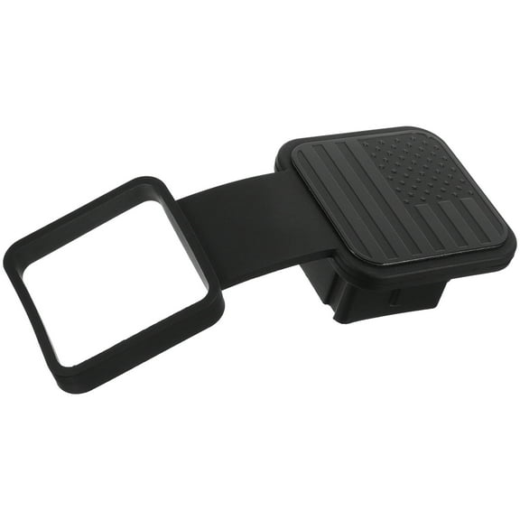 ULTNICE Hitch Cover Cap Automotive Trailer Hitch Dust Plug Black 1Pack