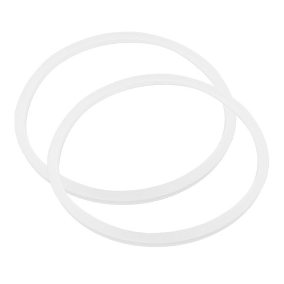 ULTNICE Seal Ring White 2Pcs 4.3X4.3X0.08In