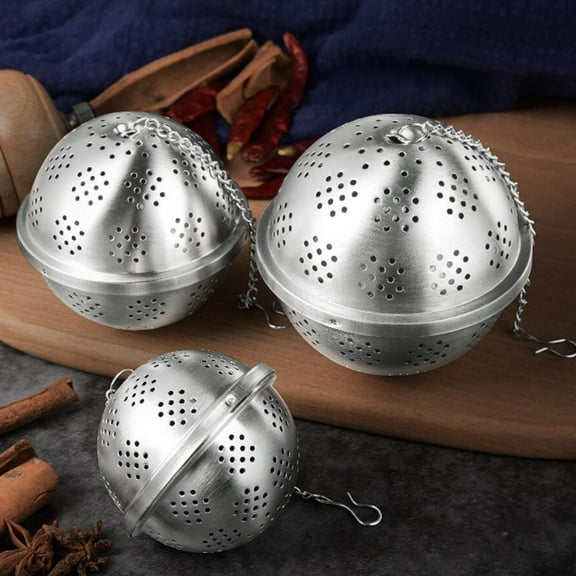 ULTNICE  Large Seasoning Balls Tea Strainer Loose Leaf Infuser