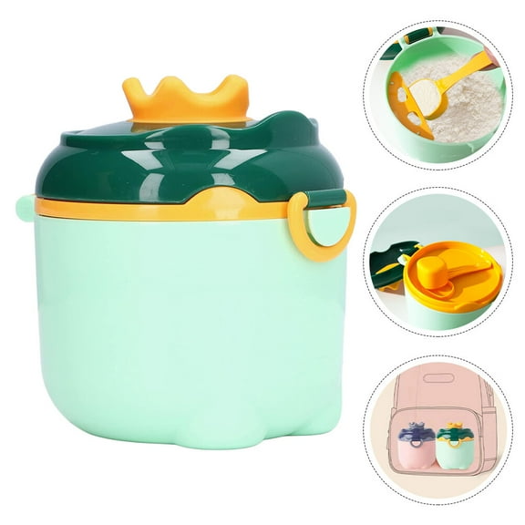 ULTNICE Leak Proof Formula Dispenser on the Go Plastic Yellow 1Pack