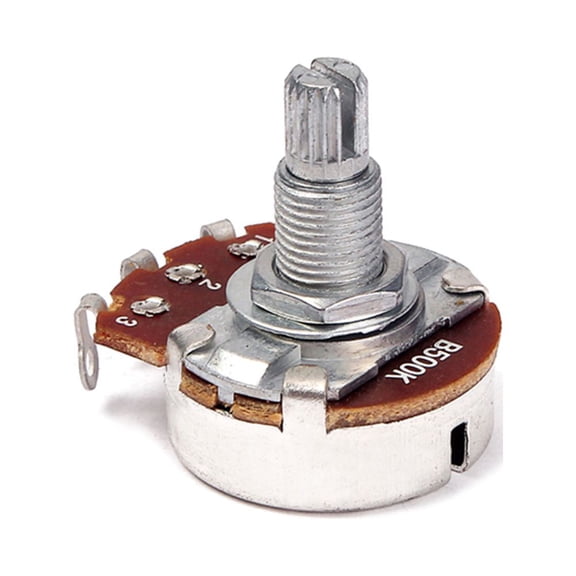 ULTNICE Linear Taper Rotary Audio B500K OHM Potentiometer Metal Volume Control 1Set