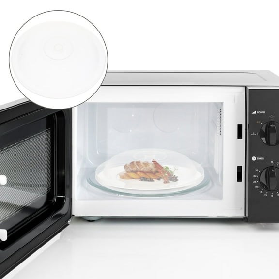 ULTNICE Magnetic Food Cover for Microwave Round Microwave Food Cover 1Pcs Dust Protection for Hotel