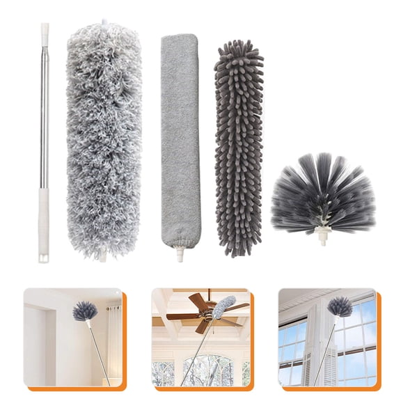 ULTNICE Duster Stainless Steel 1 Set 8x4x38in