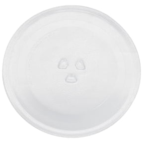 ULTNICE Heat-Resistant Microwave Turntable White for Quick Heating