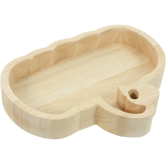 ULTNICE Pumpkin Platter Appetizer Presentation Wood 1Pcs  Party Women