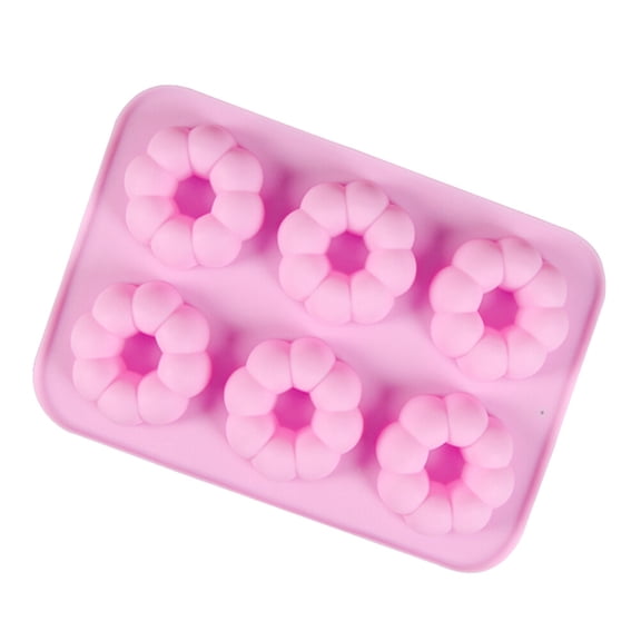 ULTNICE Silicone Baking Tray for Doughnuts Nonstick Pumpkin Mould for Festival Decoration 1