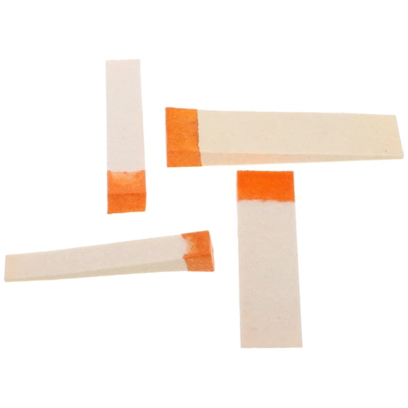 ULTNICE 4Pcs Practical Orange Wool Felt Piano Mute Blocks for Effective ng Sound Dampening