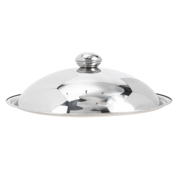 ULTNICE Stainless Steel Round Lid Heat Resistant Kitchen Supply for Hotels 1Pcs