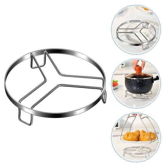 ULTNICE Stainless Steel Round Rack 1Pack for Home and Restaurant Kitchens