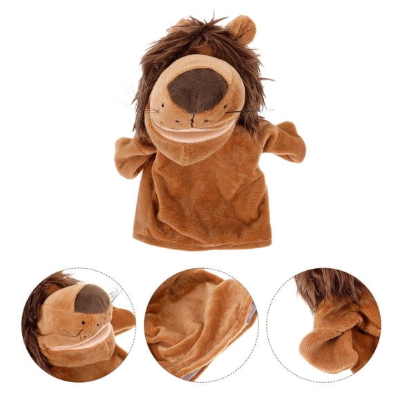 ULTNICE Stuffed Animal Hand Puppet Plush for Imaginative Play in Church Setting 1Set