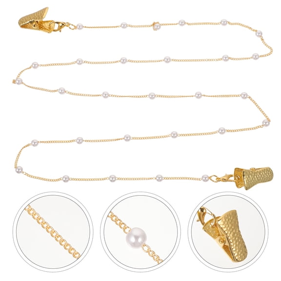 ULTNICE Stylish Eye Glass Chain Metal Golden 1Pack with Easy to Find Feature