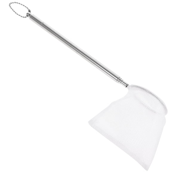 ULTNICE Telescopic Fishing Net with Fine Mesh for Fish Tank Use Lightweight Aluminum Alloy Compact and Sturdy 6.3 inches