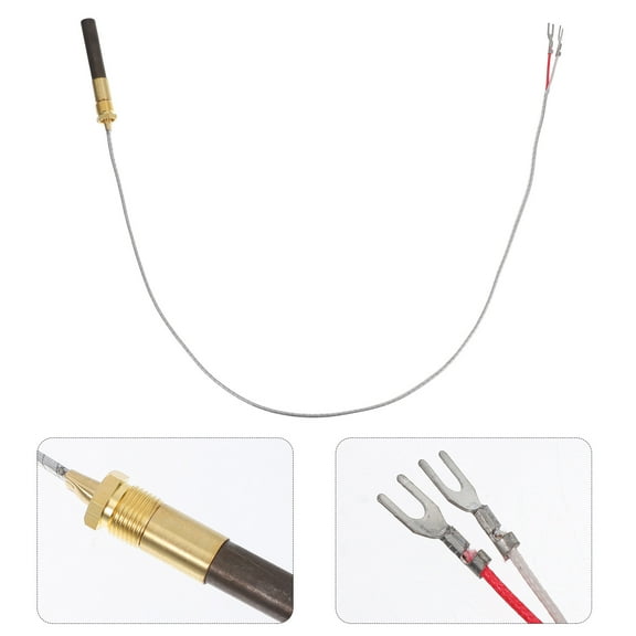 ULTNICE Thermopile Thermocouple Silver 1Pcs For Gas Fireplace And Water Heater