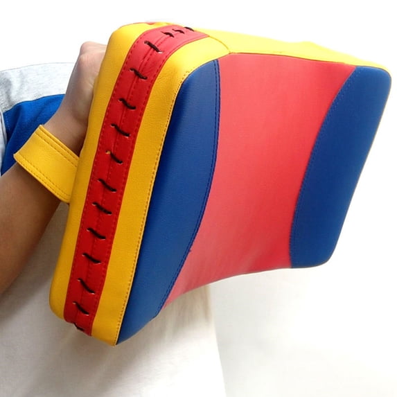 ULTNICE Thin Kicking Shield Taekwondo Kick Pad Leather Multi 1Set for Martial Arts
