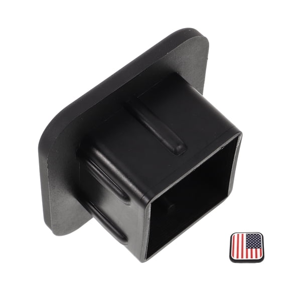 ULTNICE Trailer Hitch Cover Tow Hitch Cover Rubber Red Protection For Bumper And Sewer Pipe 1Pack