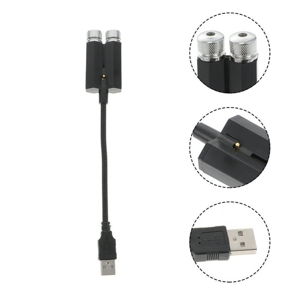 ULTNICE Car USB Starlight Night Light Car Ceiling Star Light Accessory 1Pcs