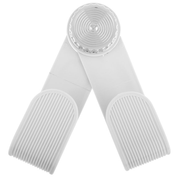 ULTNICE Wall Mounted Rotatable Pot Lid Holder White Plastic Space Saving