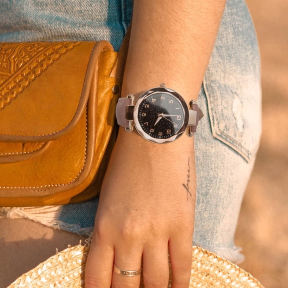 ULTNICE Wear Resistant Women Watch Strap Wrist Watch With Elegant Digital Face Stylish Accessory For Ladies