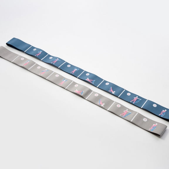 ULTNICE Yoga Resistance Band Multipurpose Design 1Set for Home Workouts and Flexibility Improvement