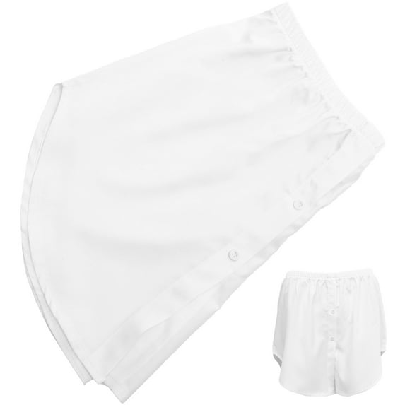ULTNICE shirt extender for layering Shirt Extender White 1Set Elegant Fit