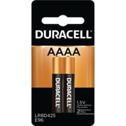 Duracell, DURMX2500B2PK, ULTRA Alkaline AAAA 1.5V Battery - MX2500, 2 / Pack