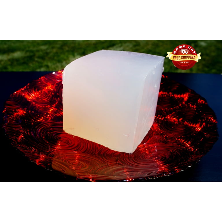Royal Trends Ultra Clear Transparent Soap Base Made with Pure Coconut Oil &  Glycerin for Soap Making DIY, ISO Certified