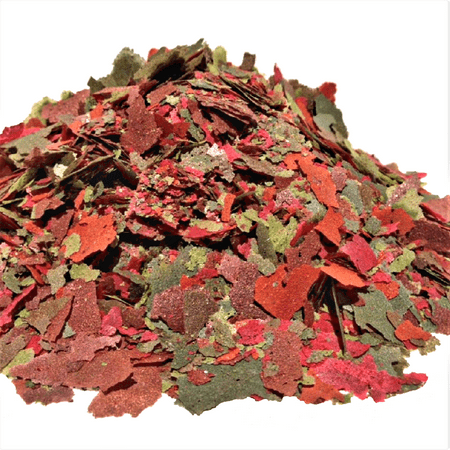 ULTRA Cichlid Gro (Small Flakes) with FREE 12-Type Blackworm/Color Pellet Blend…2-lbs