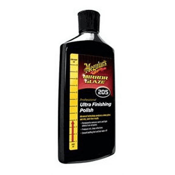 Meguiars M20508 Mirror Glaze Ultra Finishing Polish, 8 oz. Bottle