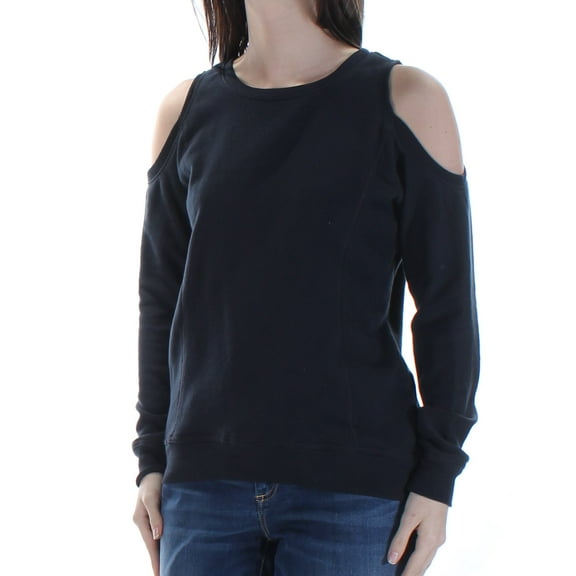 ULTRA FLIRT Womens New 1288 Black Cut Out Sweater S Juniors B+B