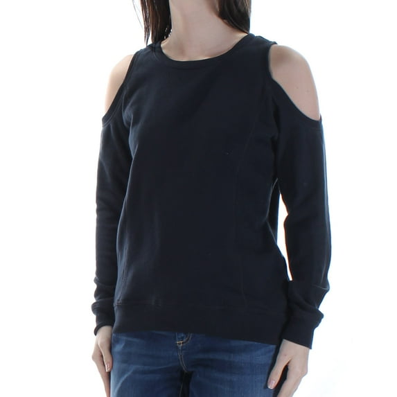 ULTRA FLIRT Womens New 1288 Black Cut Out Sweater S Juniors B+B