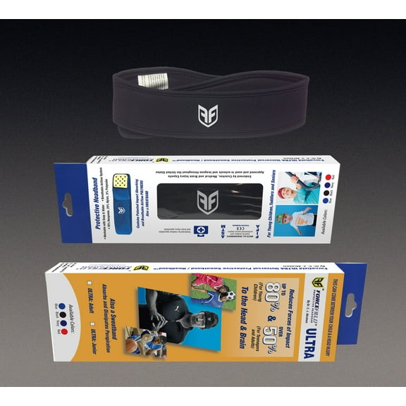 ULTRA Forcefield FF Protective Headgear Sport BLACK Junior