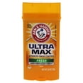 thumbnail image 1 of ULTRA MAX Deodorant- Fresh- Solid Wide Stick (Pack of 8), 1 of 5