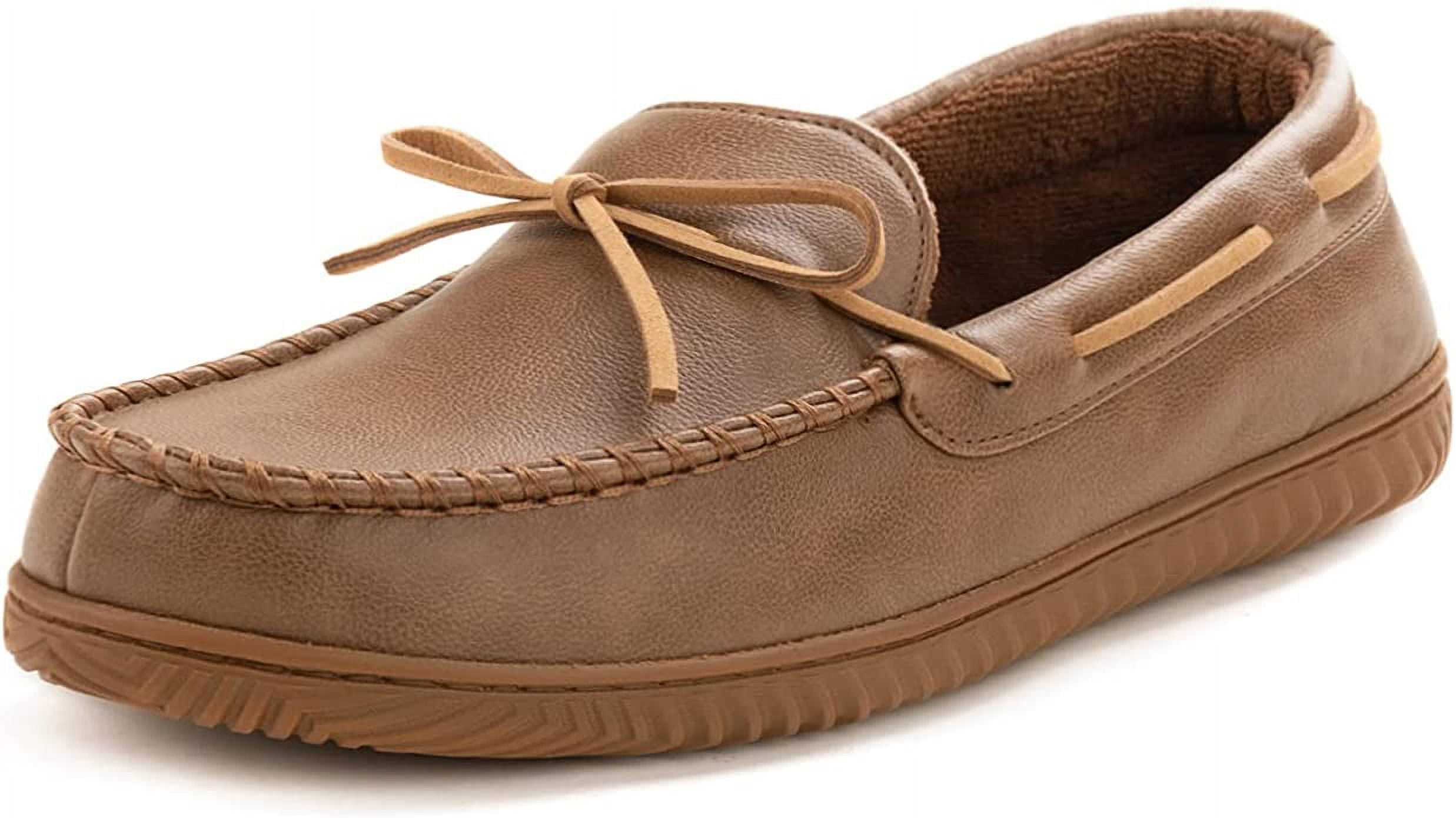 Cozy moccasin slippers sales