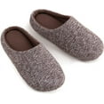 thumbnail image 1 of ULTRAIDEAS Men's Lightweight Cotton Slippers with Memory Foam and Soft Sole, 1 of 5