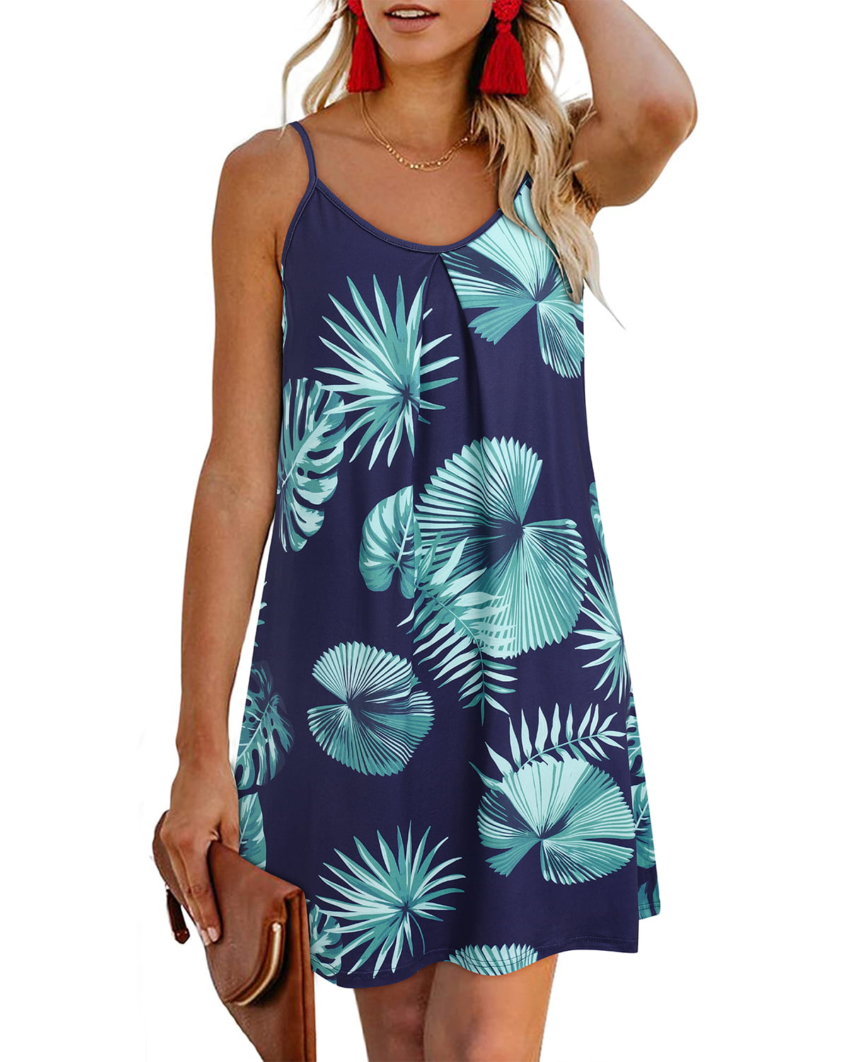 ULTRANICE Women's 2023 Spring Summer Casual Beach Dresses V Neck Spaghetti  Straps Black Backless Swing Mini Sun Dress(Black,S) : : Clothing,  Shoes & Accessories