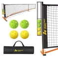 thumbnail image 1 of ULTRAPOWER SPORTS Pickleball Net Set with Portable Pickleball Net,Ball Holder,4 Pickleballs,Carry Bag,for Outdoor Indoor,Orange, 1 of 8