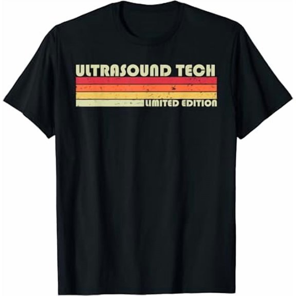 ULTRASOUND TECH Funny Job Title Profession Birthday Worker T-Shirt