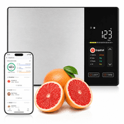 ULTREMA 11lb Smart Kitchen Scale   Nutritional Calculator, 23 Nutrients Tracking App, Stainless Steel Digital Food Scale for Weight Loss