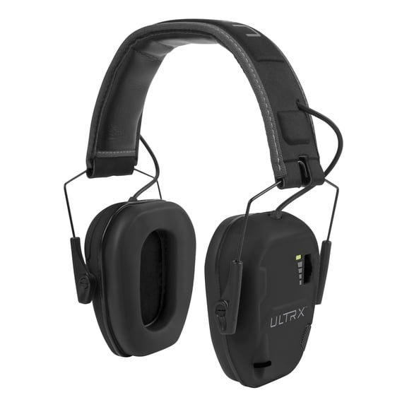 ULTRXâ„¢ Bionic Electronic Earmuff, Midnight Gray, Adult, NRR 22 Db