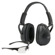 ULTRX  Blocker Ear & Eye Protection Combo, Black, Adult, NRR 23 Db, Model 4158