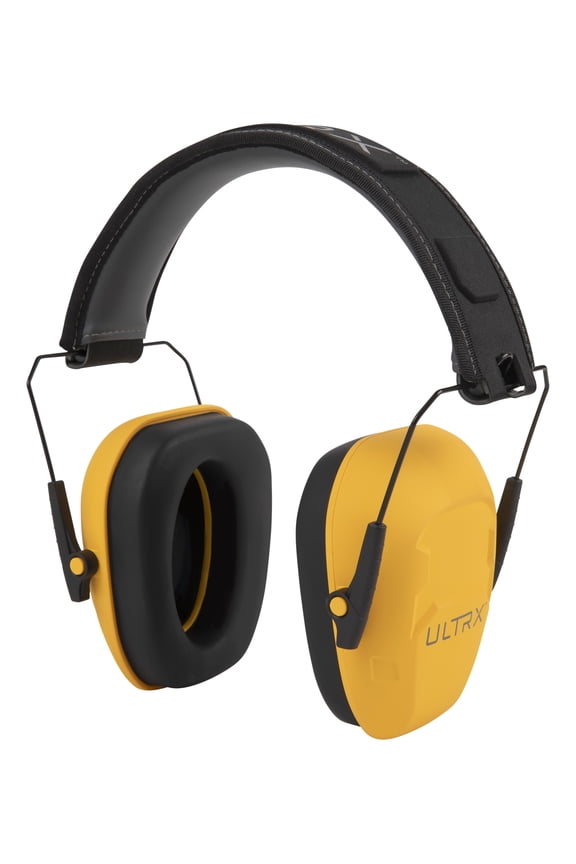 Shield Passive Earmuff, Slim Fit, Adult, Interstate Yellow, NRR 23 Db, Model 4107