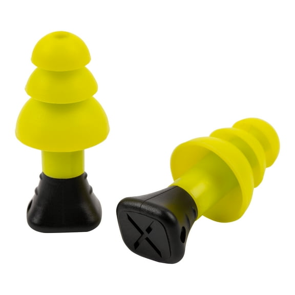 ULTRX Silicone Ear Plugs, 5 Pair Value Pack, Yellow, Adult, Unisex, 4122, Noise Protecting
