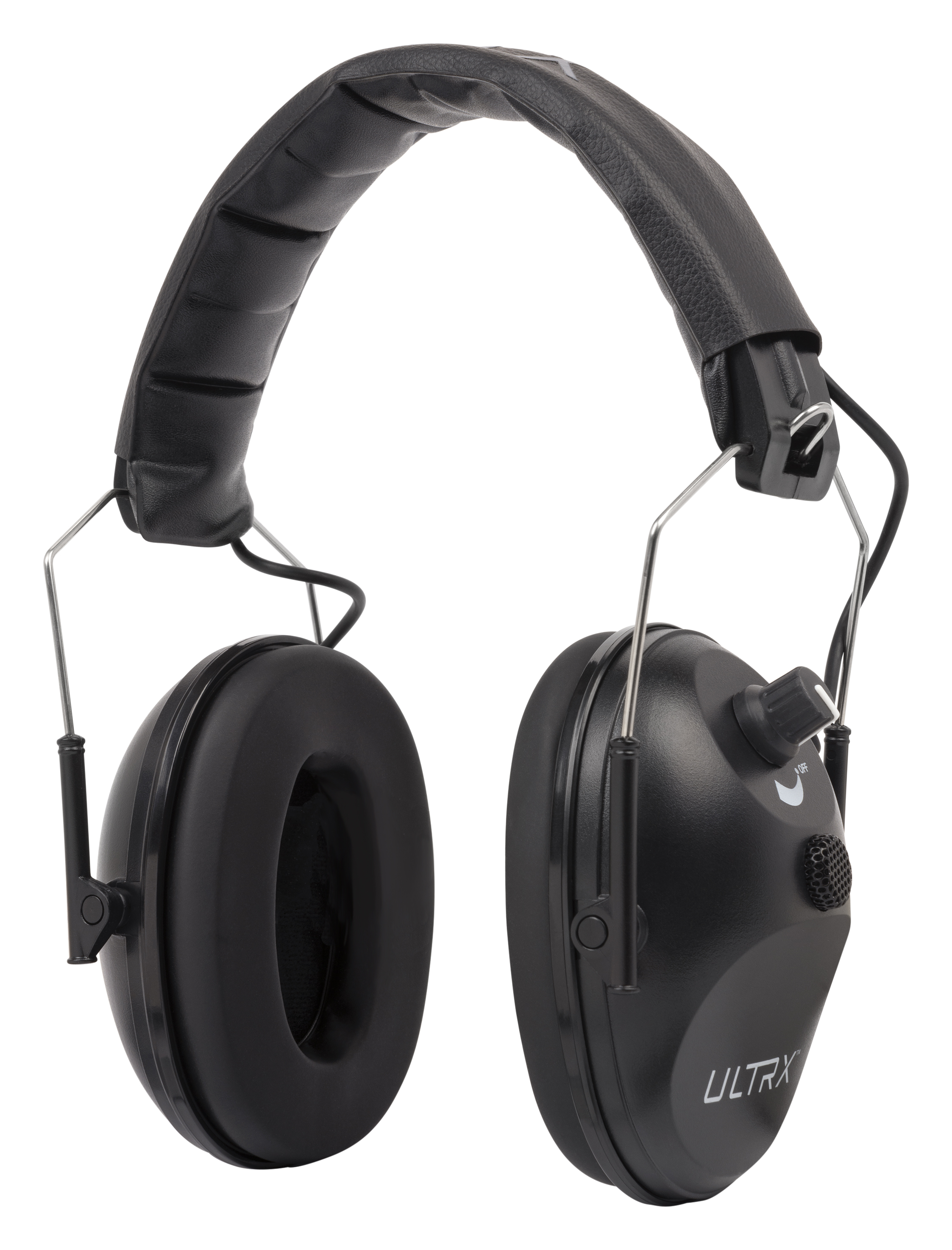 ULTRX™ eMuff Electronic Earmuff, Black, Adult, NRR 23 Db, Model 4114