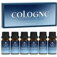 thumbnail image 1 of UM Cologne Fragrance Oils Set, Essential Oils for Diffuser | Deep Ocean, Cologne, Amber Oud, Tobacco Vanilla, Man Cave, Midnight Musk, Diffuser Oil Scents for Candle Making, Soap Making, 1 of 14
