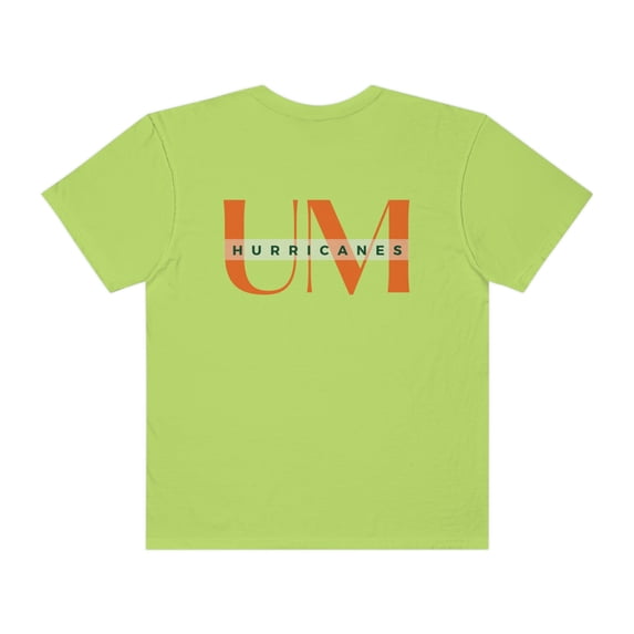 UM Hurricanes Classic Stripe Team Tee