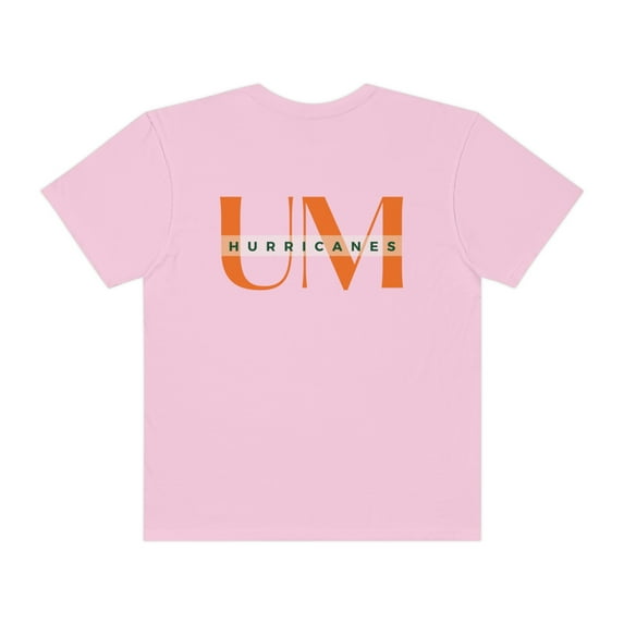 UM Hurricanes Classic Stripe Team Tee