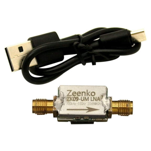 UM Series Low Noise Amplifier USB Type-C Interface 20dB High Gain LNA Power Preamplifier Module ZK09-UM