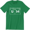 thumbnail image 1 of UM The Element Of Confusion Science Geek Periodic Table Men's T-Shirt, 1 of 4