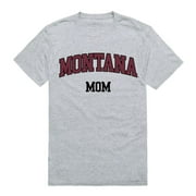 UM University of Montana Grizzlies College Mom Womens T-Shirt Heather Grey Small