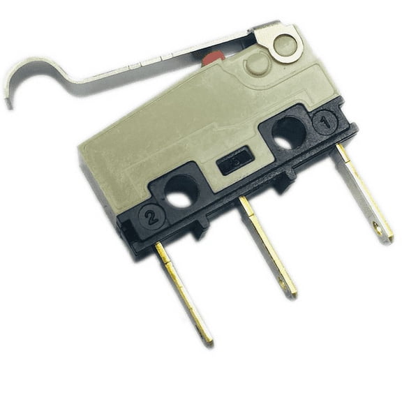 UM10D70E01 Switch Snap Action N.O./N.C. SPDT Simulated Roller Lever Quick Connect 0.1A 250VAC 30VDC 0.34N Screw Mount